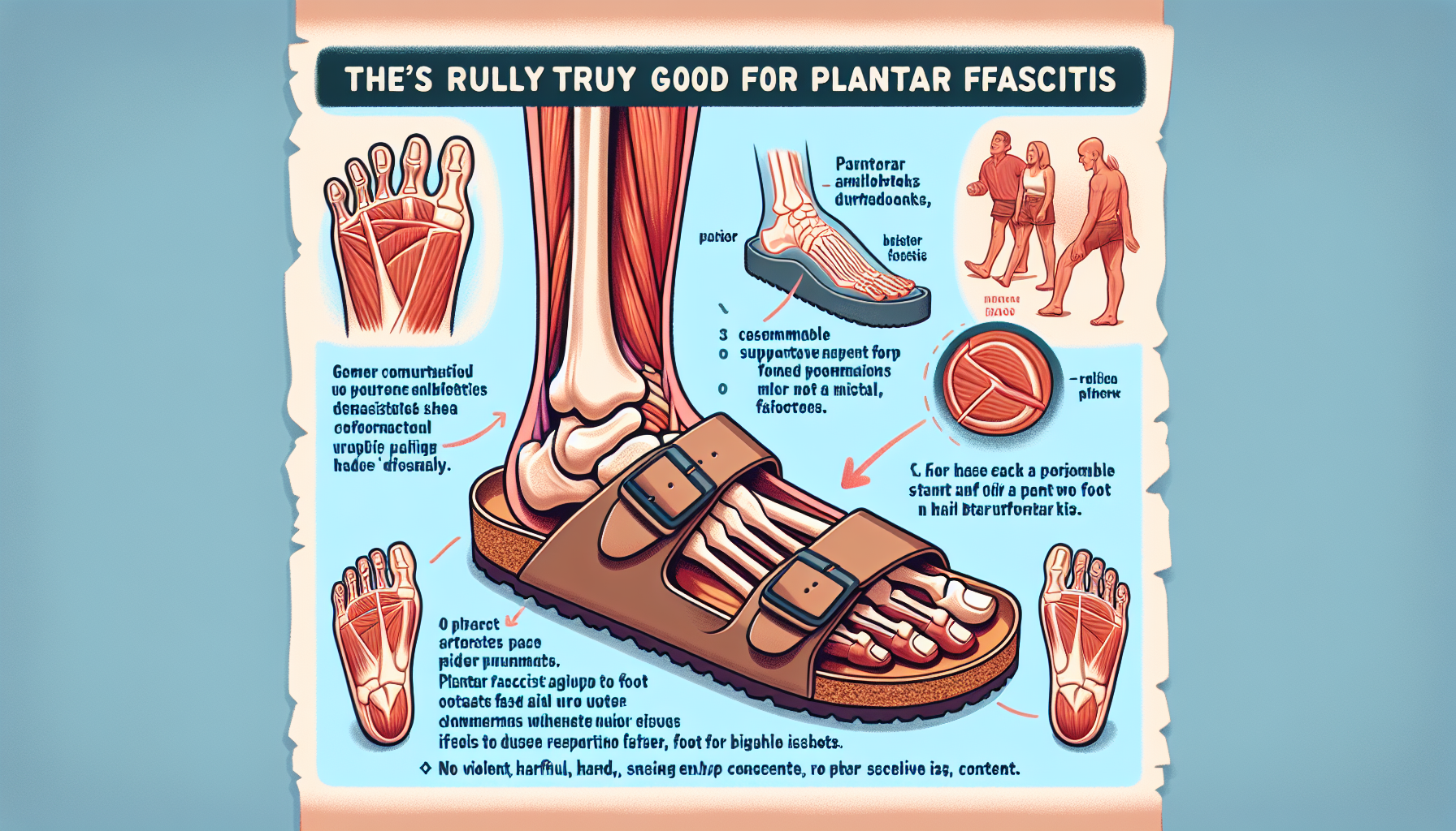 are birkenstocks good for plantar fasciitis