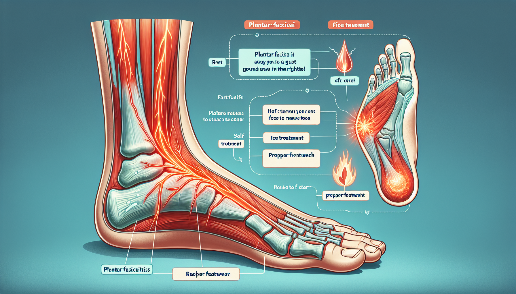 can plantar fasciitis go away