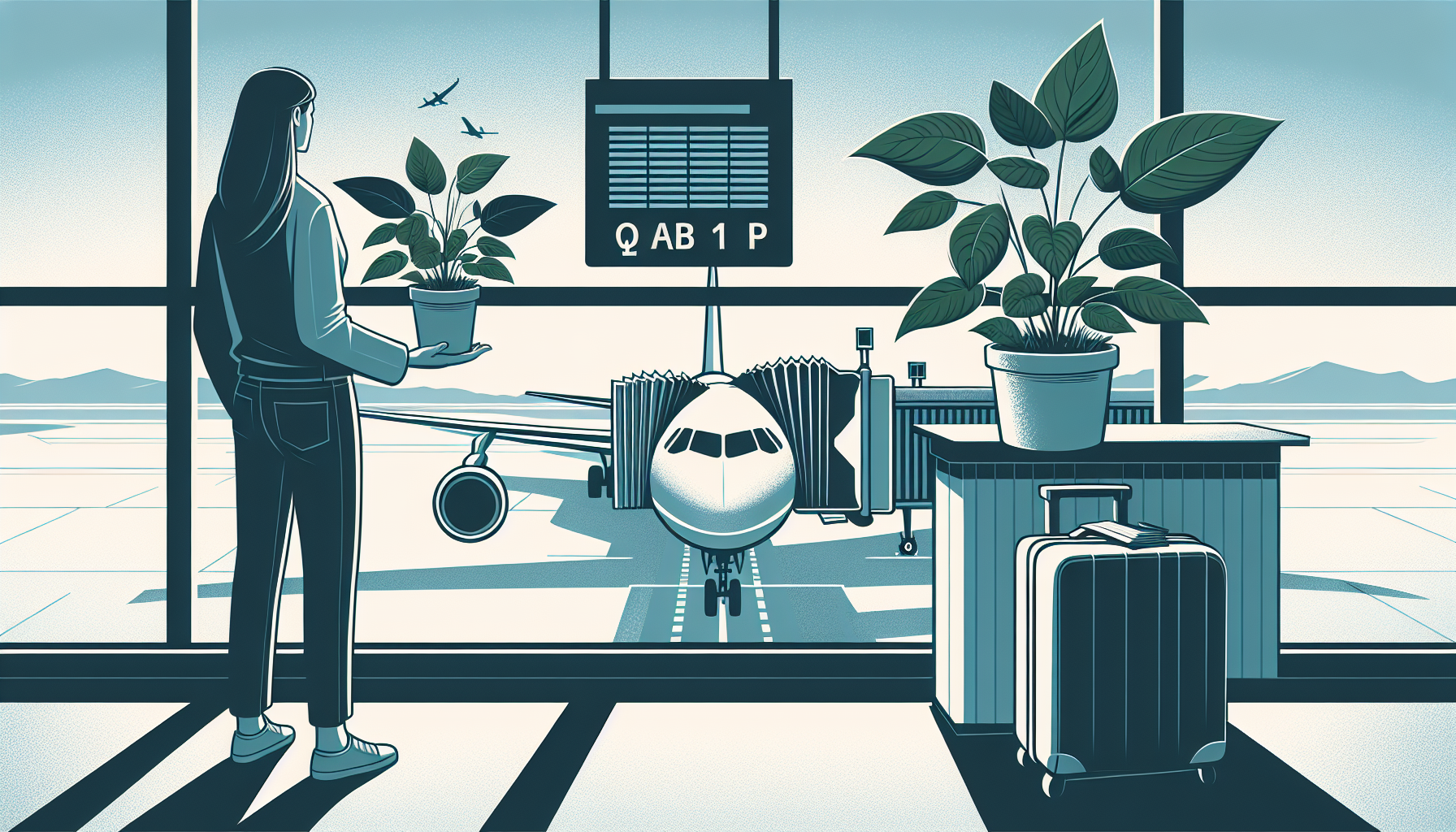 can you bring a plant on a plane
