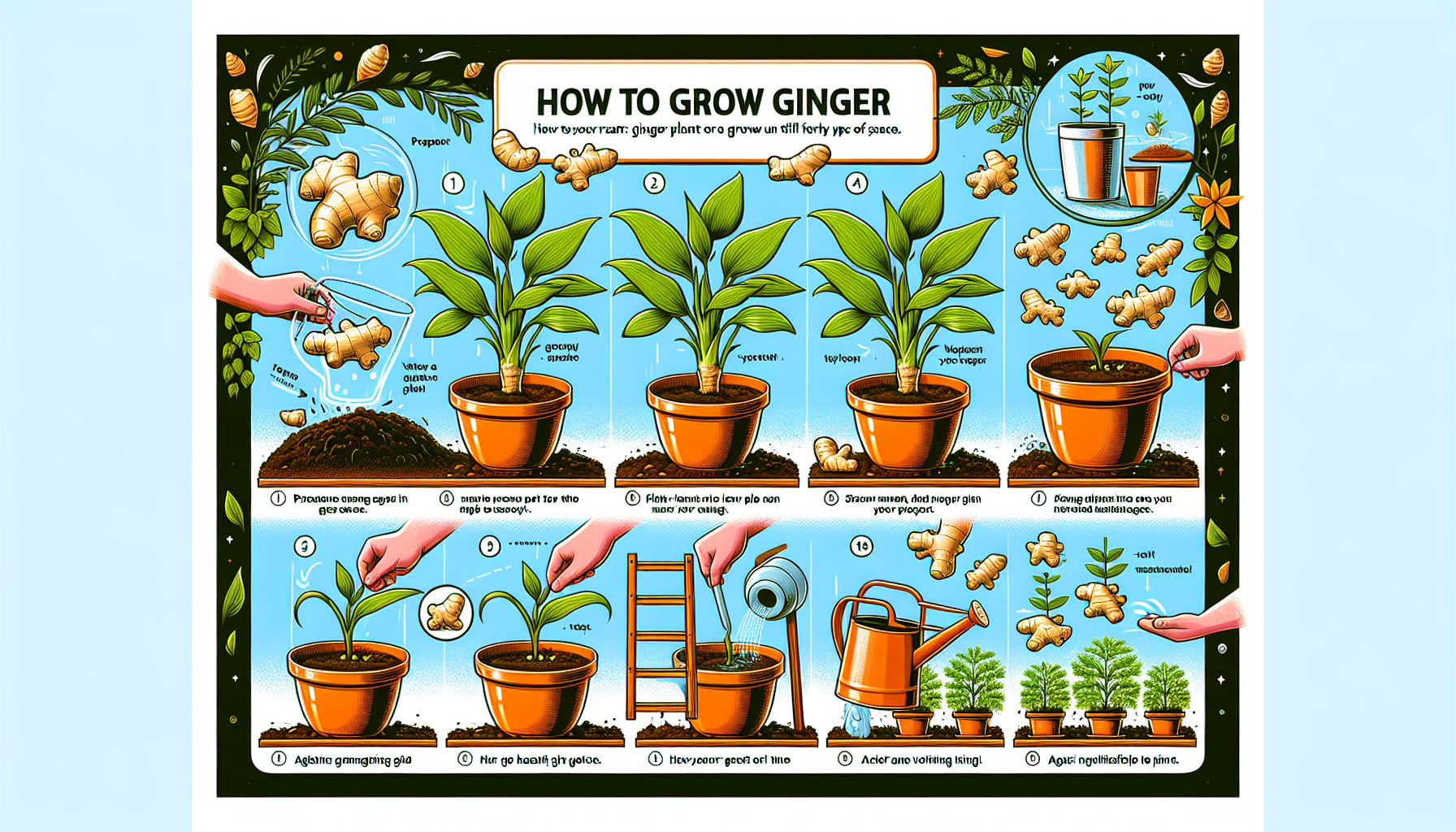 how do i grow ginger plants
