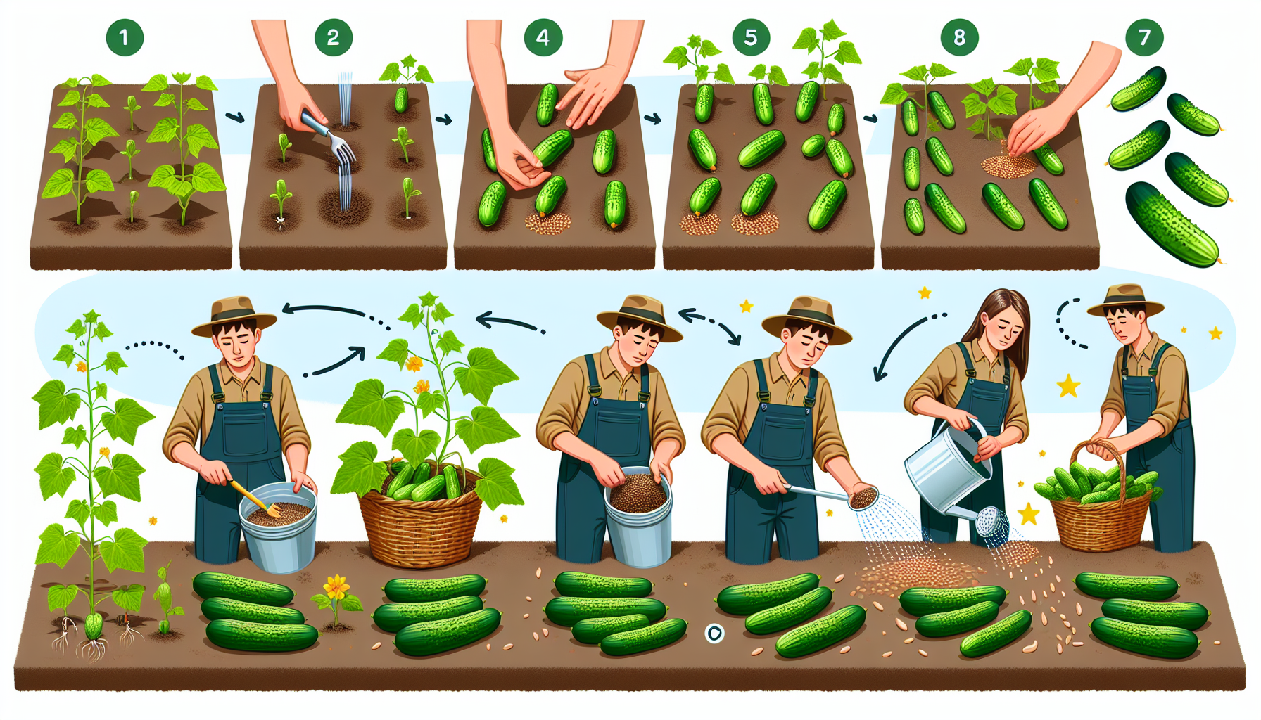 how do i plant cucumber