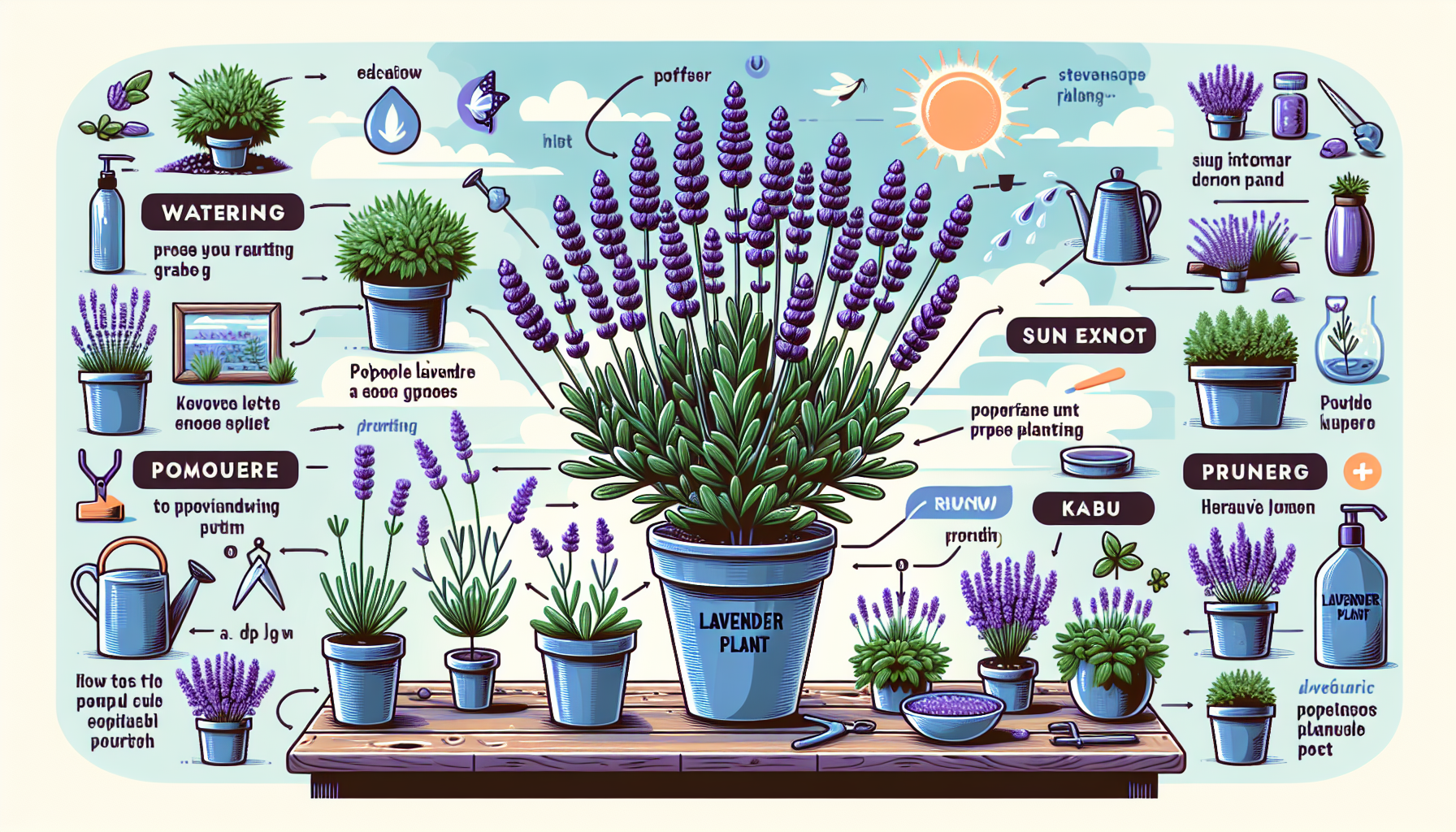 how to care for lavender plant