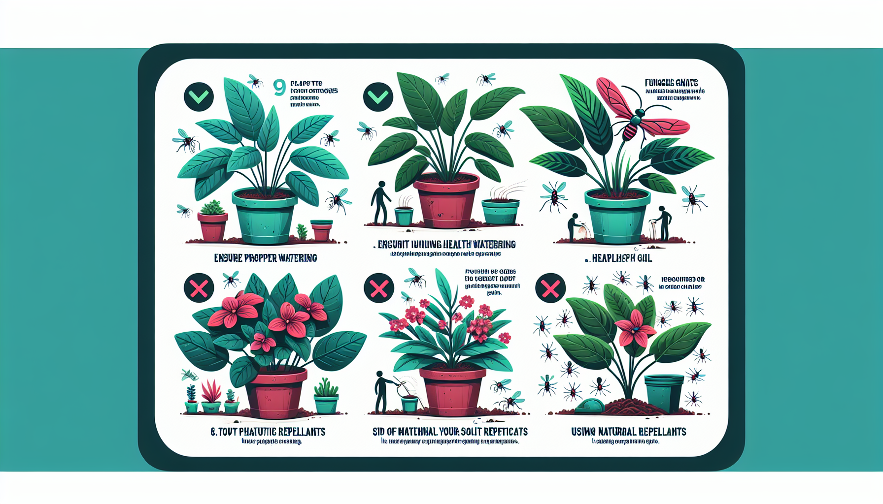 how to get rid of knats in house plants