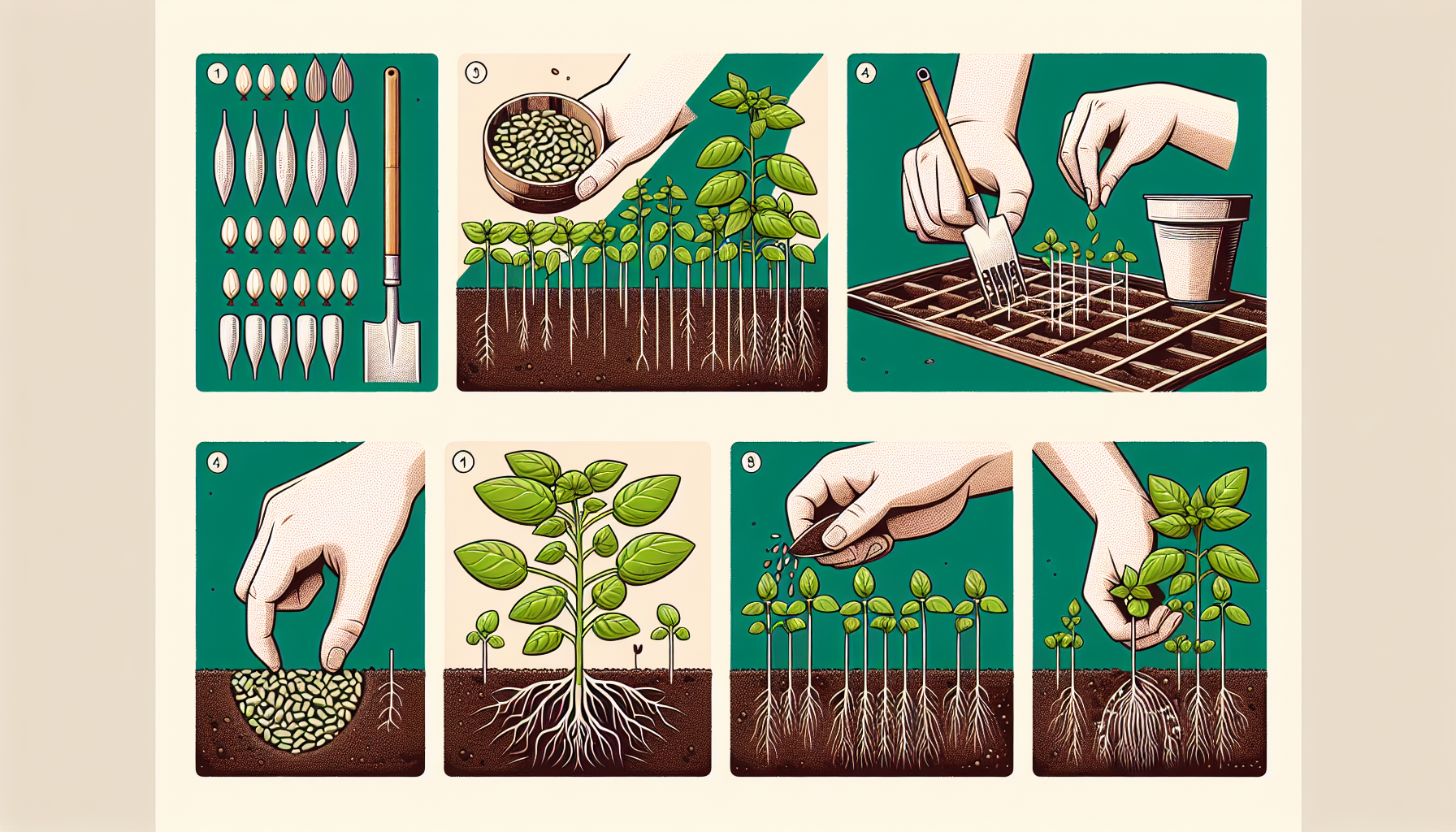 how to plant basil seeds