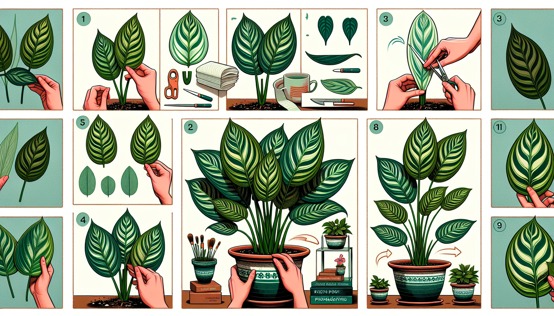 how to propagate prayer plant
