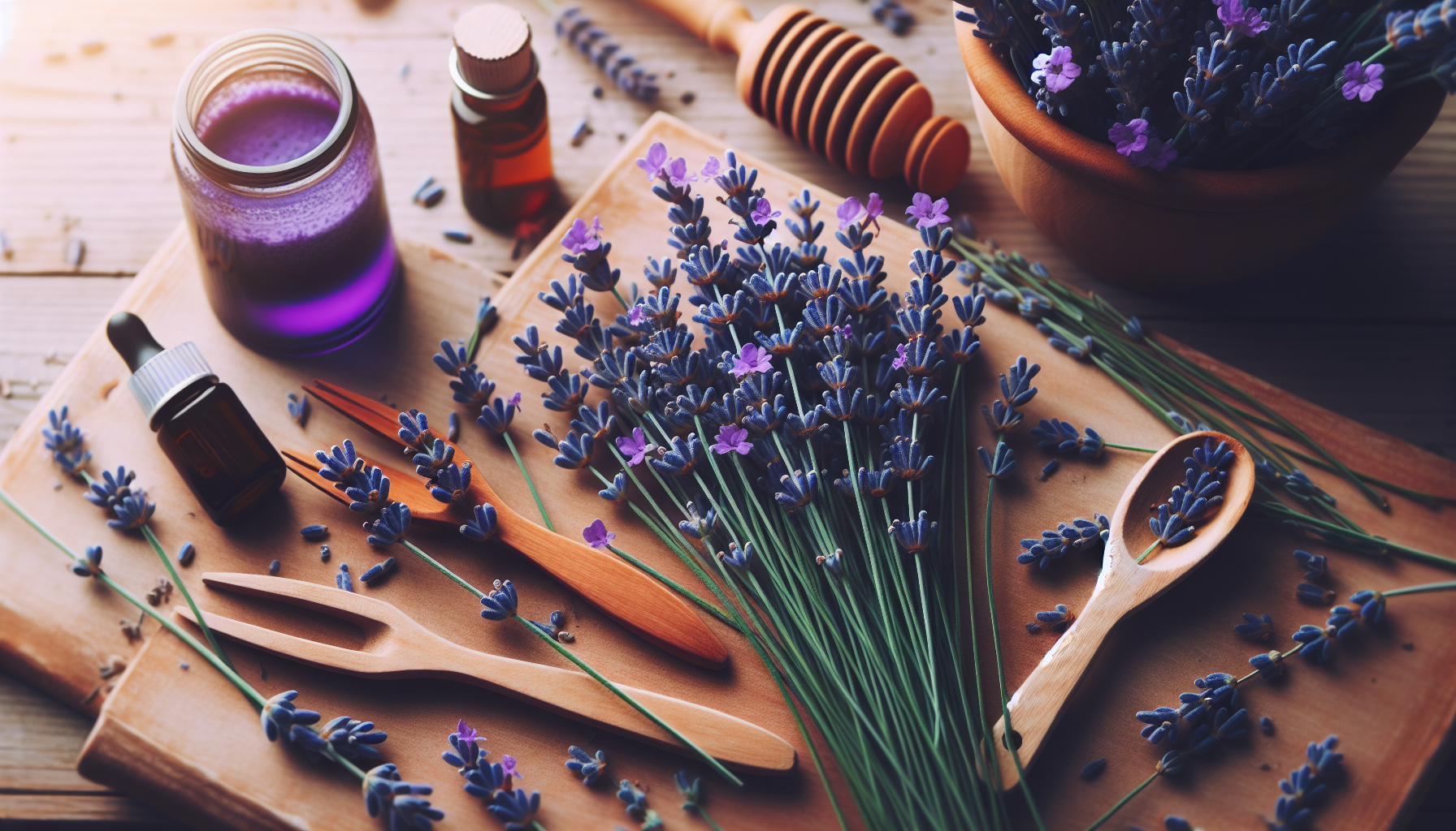 what does a lavender plant look like
