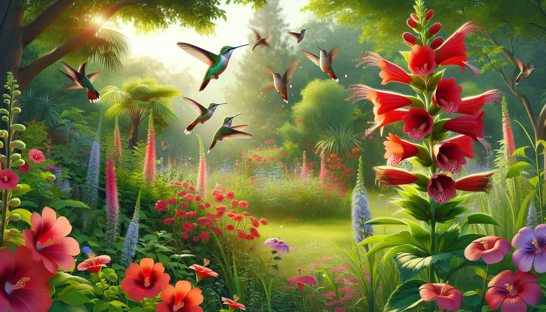 what plants attract hummingbirds