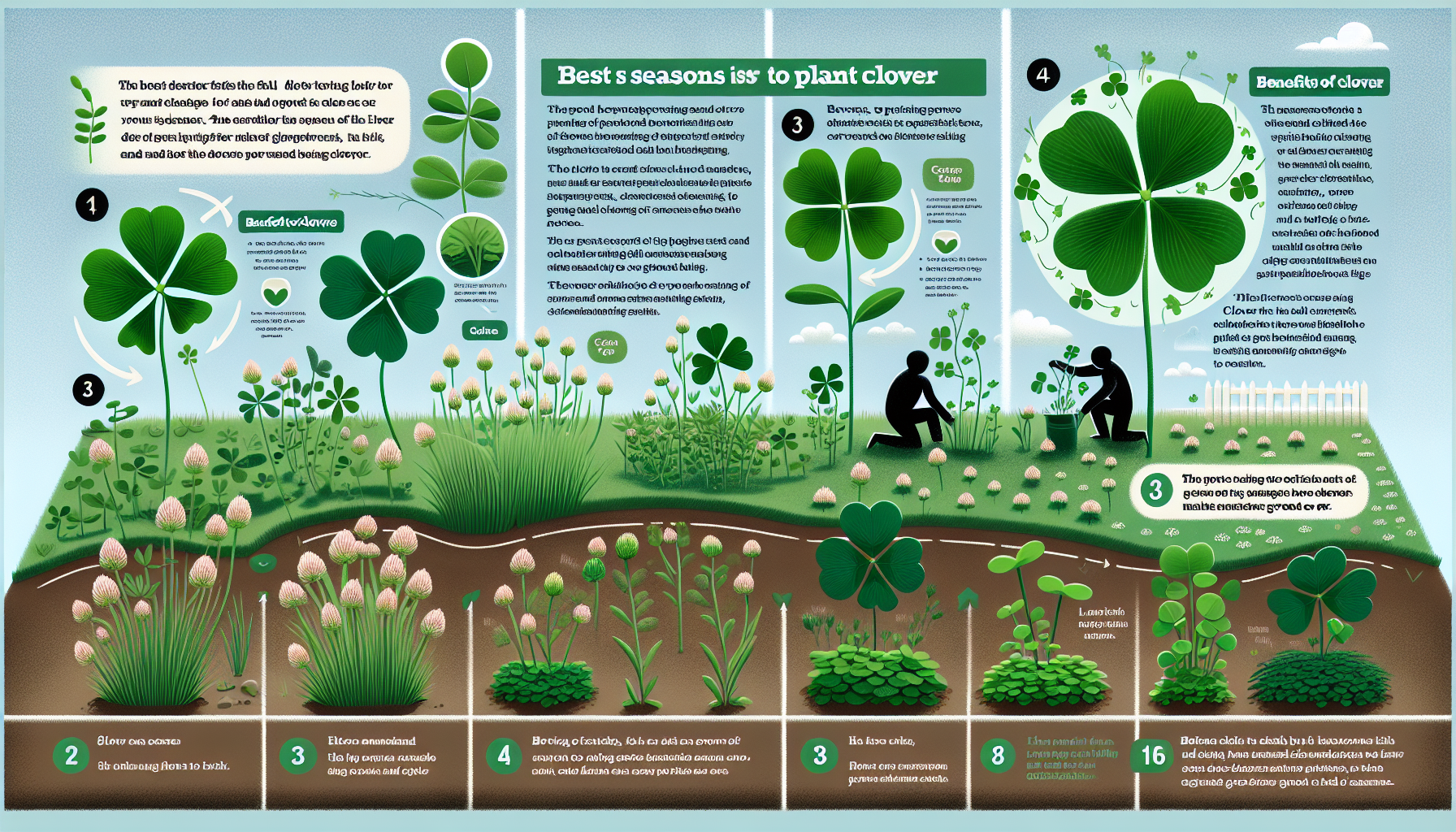 when to plant clover