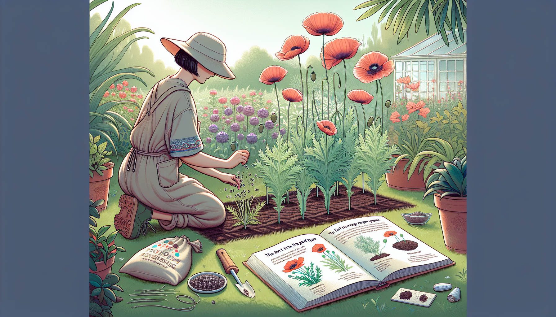 when to plant poppy seeds